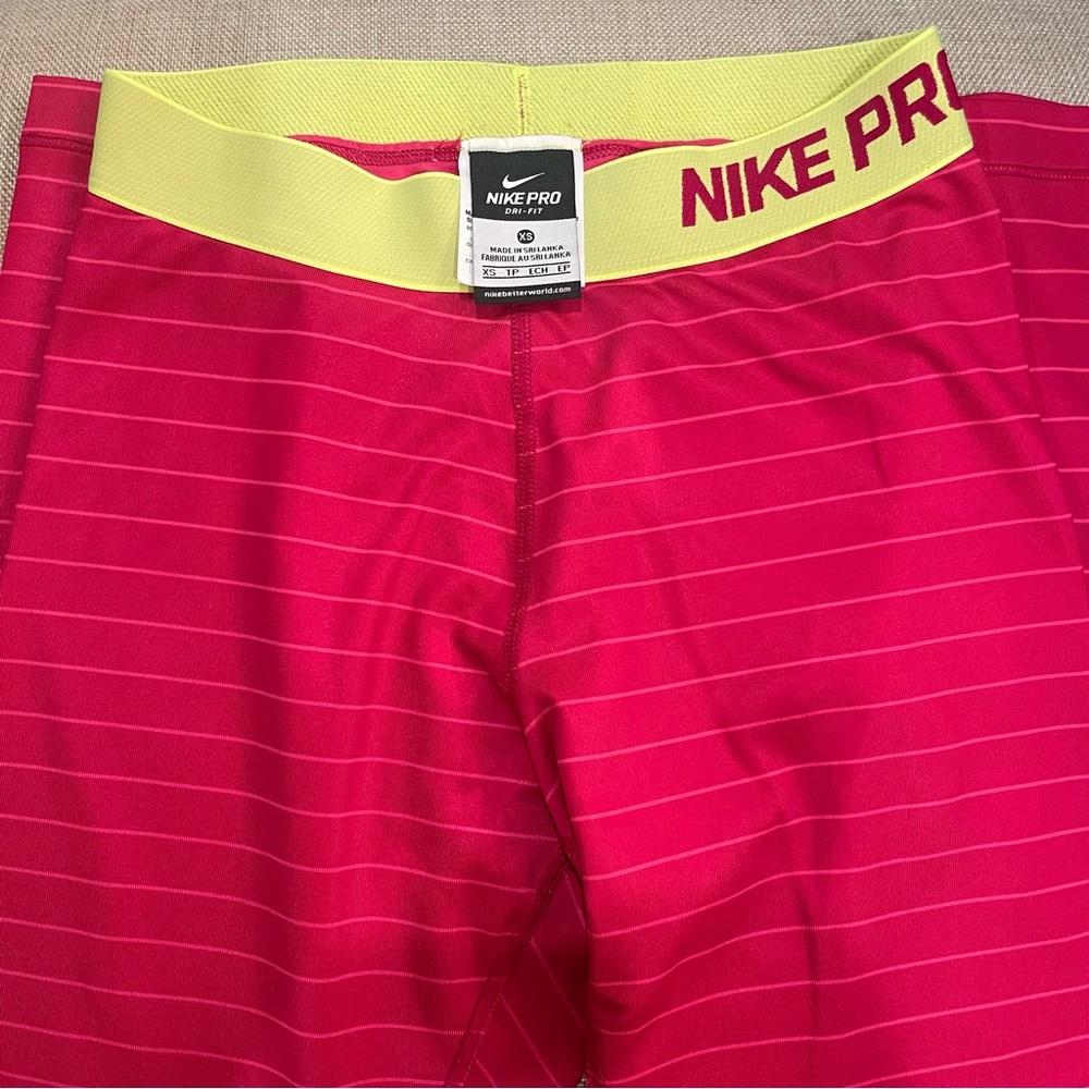 hot pink nike pros